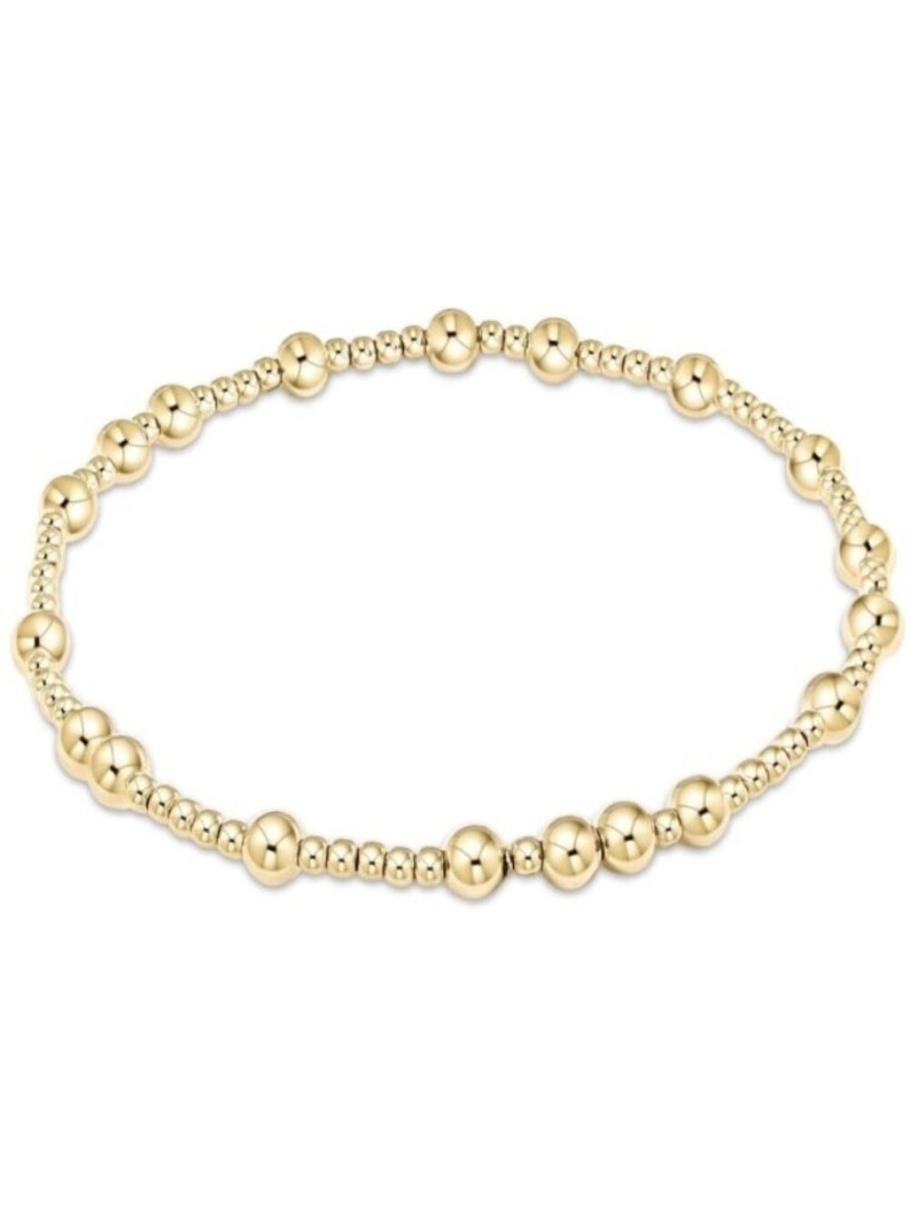 New Enewton Hope Unwritten 2mm and 4mm 14kt Gold-Filled Bead Bracelet